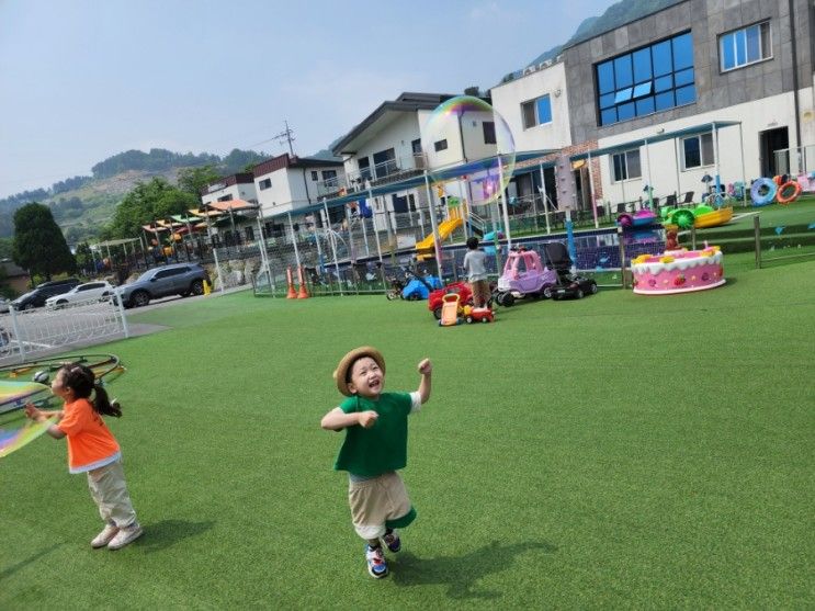 [가평] 아토키즈풀빌라: 세번째 방문!! 사촌들과 함께하는 여행...