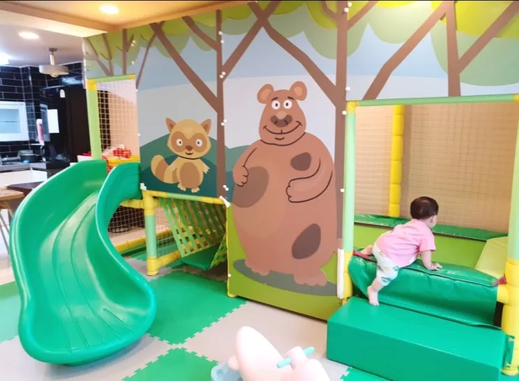 포항 베러키즈풀빌라 돌아기도 함께 즐겁게 놀다왔어요