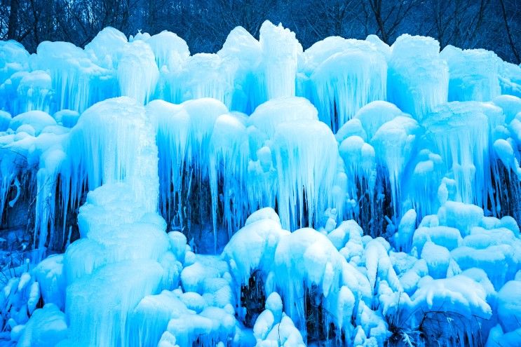 대전 아이와 함께하는 겨울 여행 상소동 산림욕장 얼음 왕국