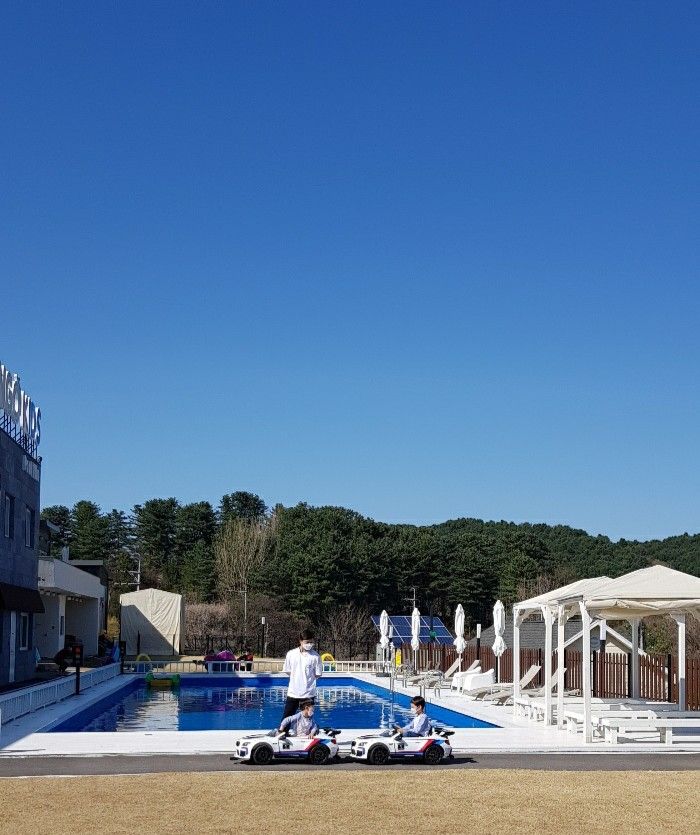 가평 망고키즈 풀빌라 내돈내산후기☆, 노래방풀빌라