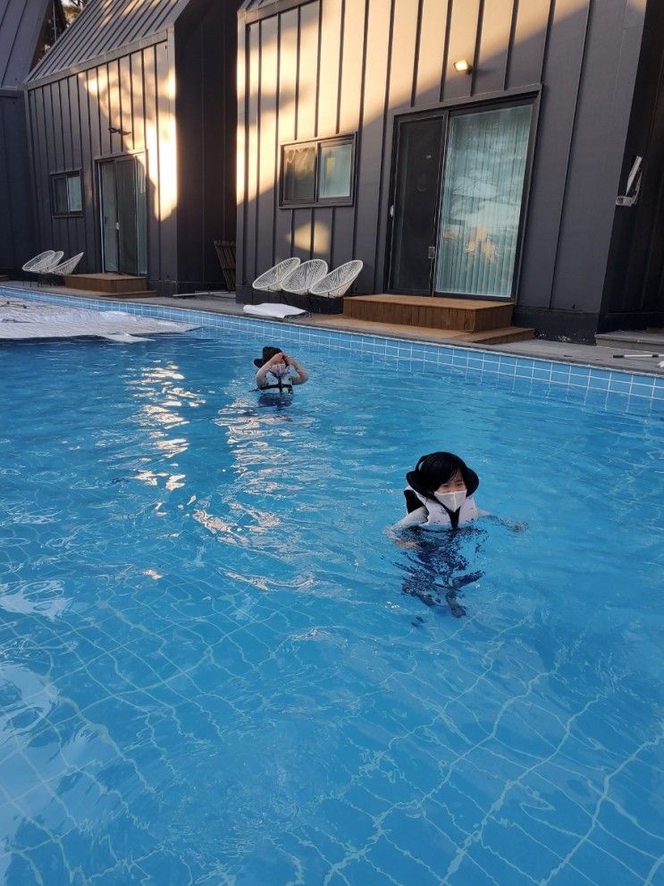포항 슬로우오션&히든포레스트 온수수영장 포항풀빌라, 포항펜션