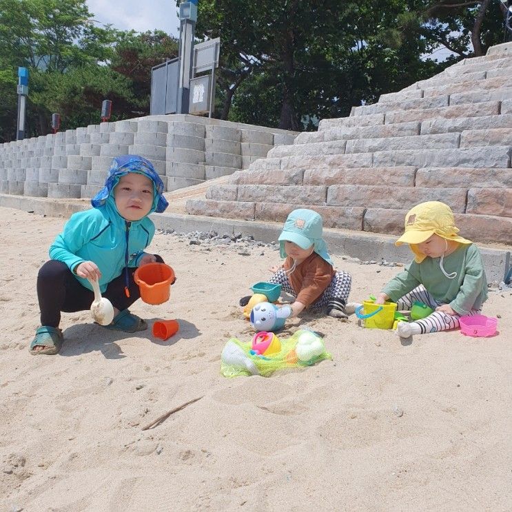 떠난 강화도 여행 동막해수욕장과 강화하이맘키즈펜션블랙