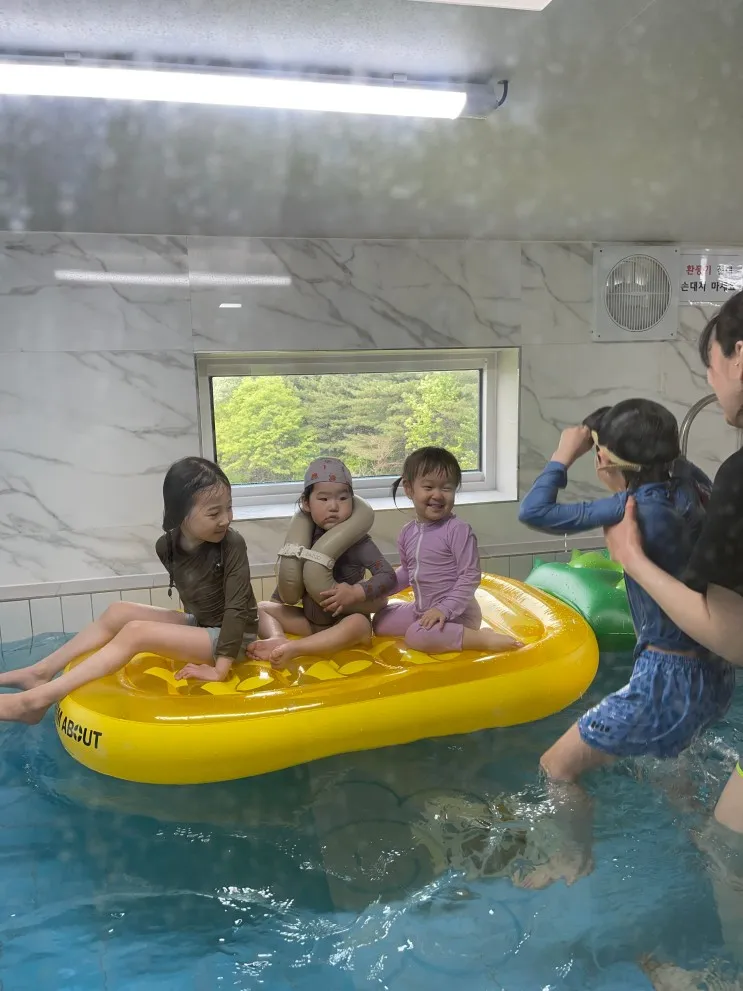 가평 하루키즈풀빌라 짧은 후기! 세 가족이 함께 다녀왔어요.