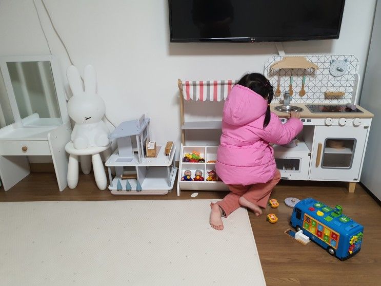 제주도 2박3일 여행 첫째날... 4살아이 성산 백록 키즈가족펜션