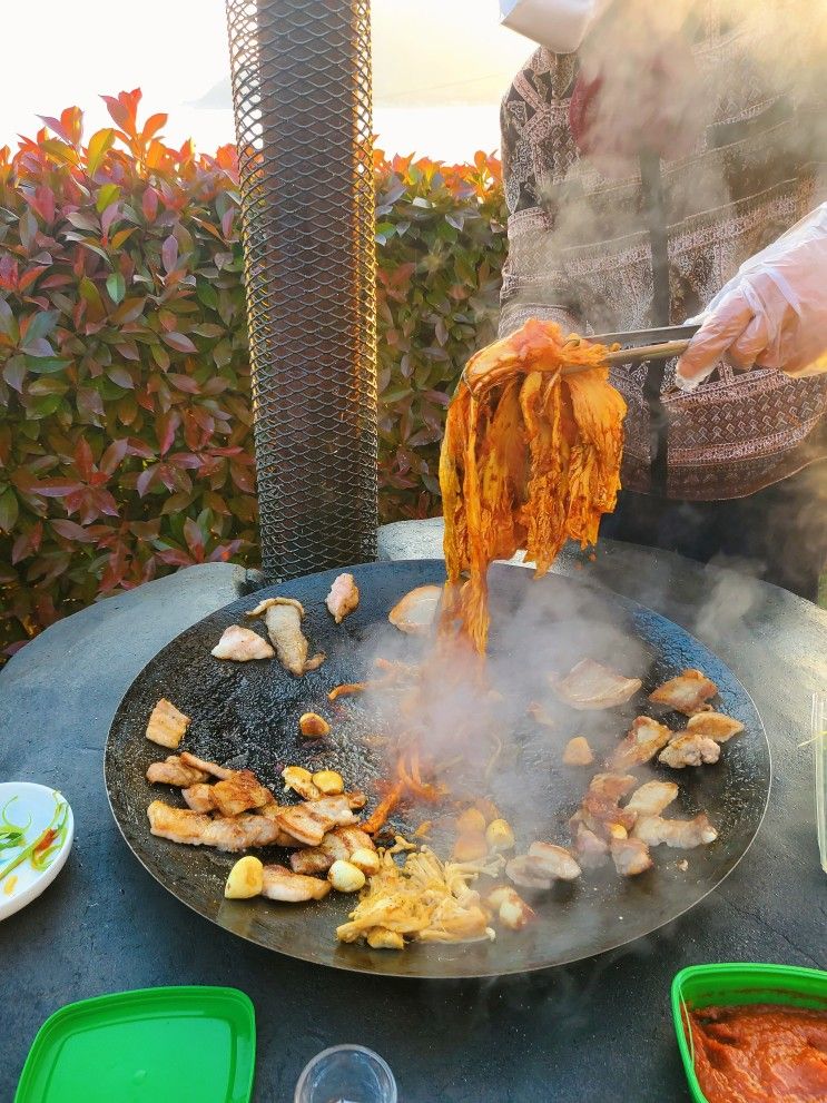 남해 펜션 추천 : 묵은지 가마솥 바베큐 아인민박