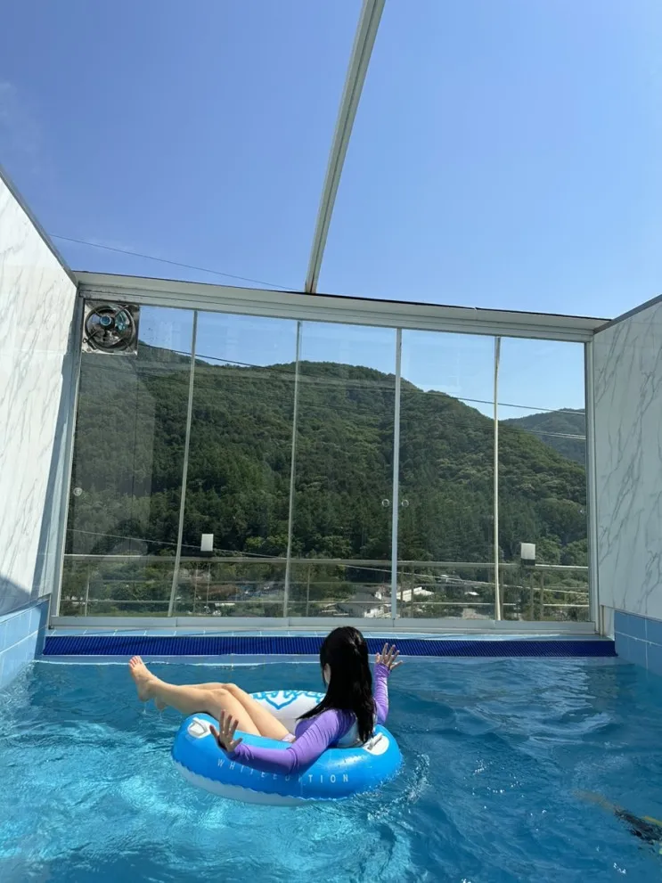 초등학생들과 함께 가평 오세르키즈풀빌라
