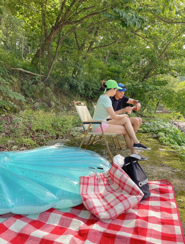 포천여행 백운계곡 글램핑