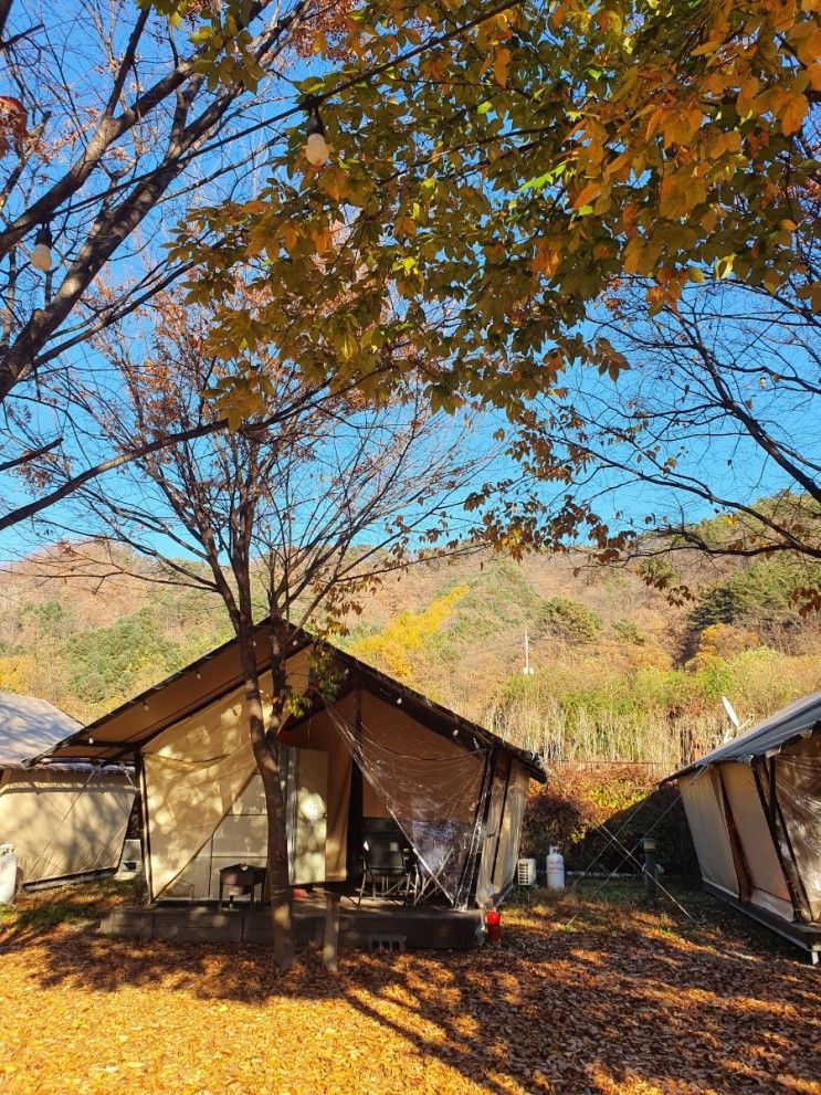 포천 썬오브글램핑 백운계곡글램핑 불멍글램핑