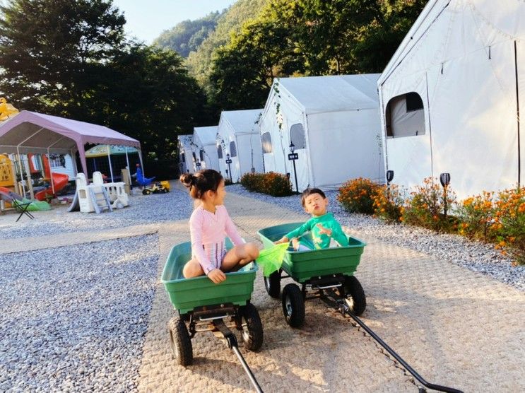 서울근교 글램핑 핀란드캠핑성 가평캠핑