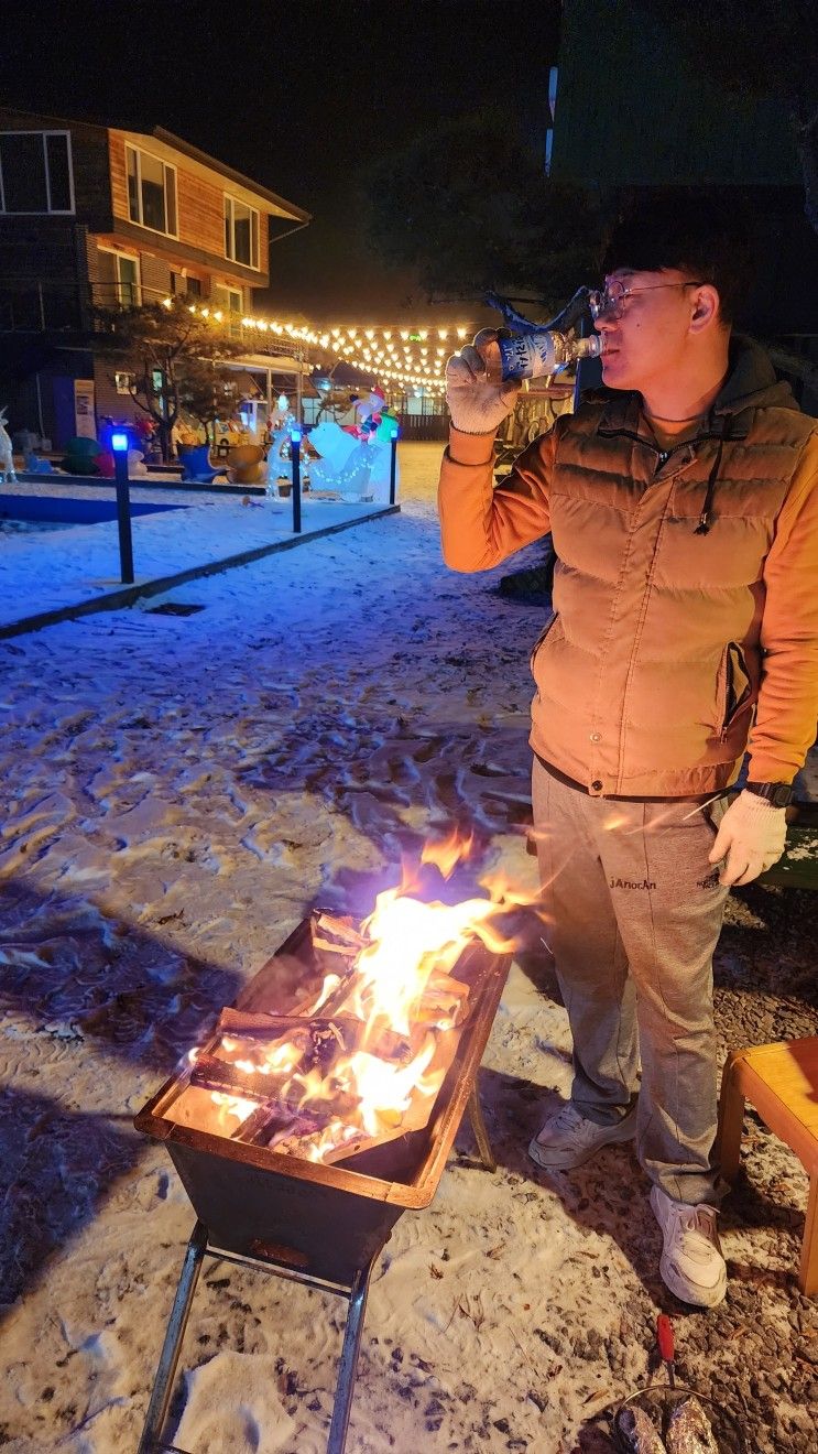 경기도 포천 글램핑 아쿠아마린 겨울에 다녀오기 괜찮네요