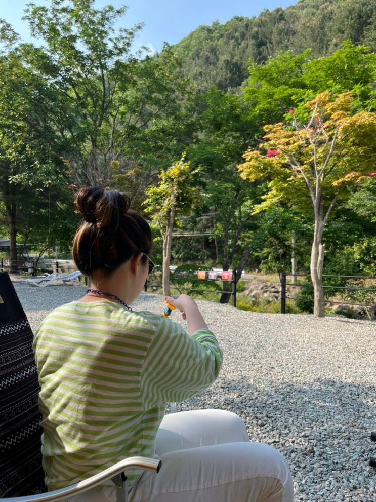 춘천 신상 글램핑/캠핑장_계속 머물고 싶어지는 '숲속에 머물다'