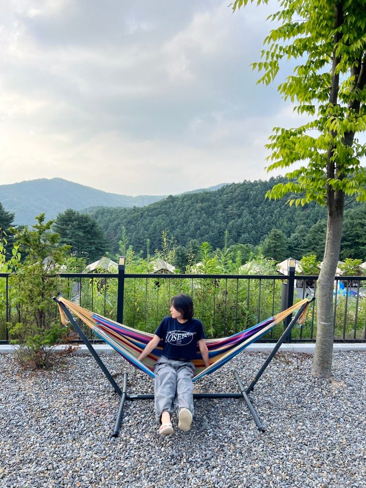 포천 글램핑 추천 노블글램핑 카라반 개별 화장실 수영장...