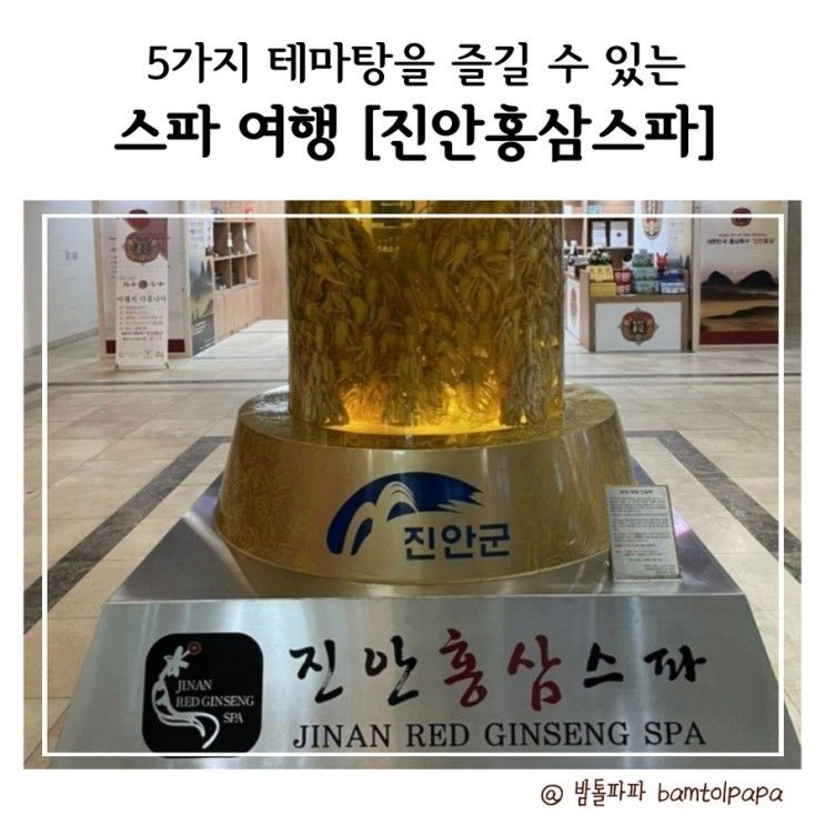 [국내여행/진안,전주] 스파여행 (진안홍삼스파,소담소담펜션...