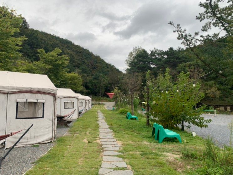 [제천] 불멍하기 좋은 하이락 글램핑 + 주변 맛집