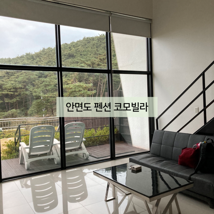 [태안 안면도] 풀빌라 복층 펜션 코모빌라 솔직후기 (커플 펜션...