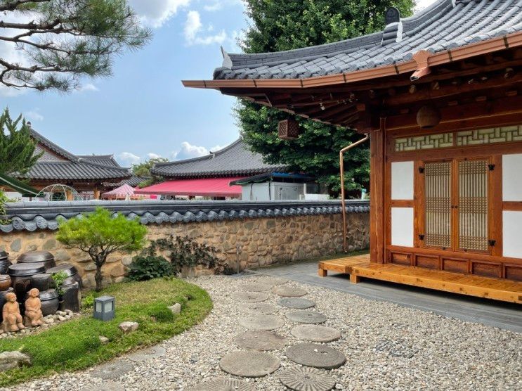 전주 삼락헌 다락방이 있는 한옥마을 숙소