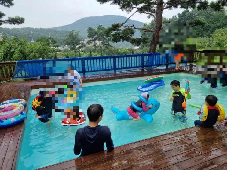 자연과 함께 즐기는 기분이 드는, 문수산 관광농원 펜션