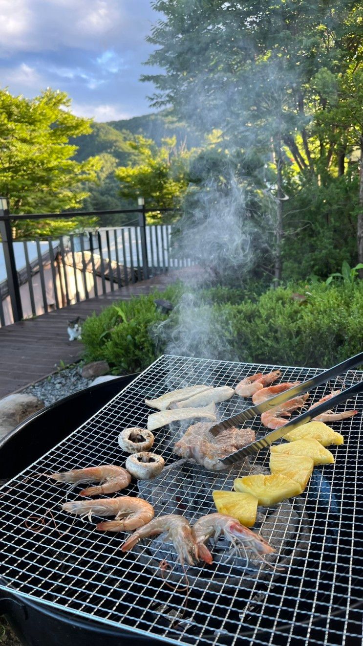 여름맞이 가평 글램핑 ☀️ in 여우가 달을 사랑할때