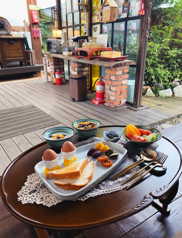 [전주] 한옥마을 숙소 추천 '서로'펜션, '라한호텔' 온돌 시티뷰