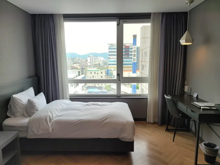 울산 중구 여행중 들렀던 호텔 다움 시티뷰 비지니스호텔로 깔끔