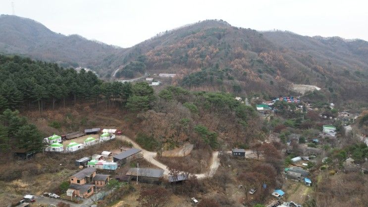 [남양주펜션] 풀빌라 객실을 보유한 남양주 산속캠핑장펜션...