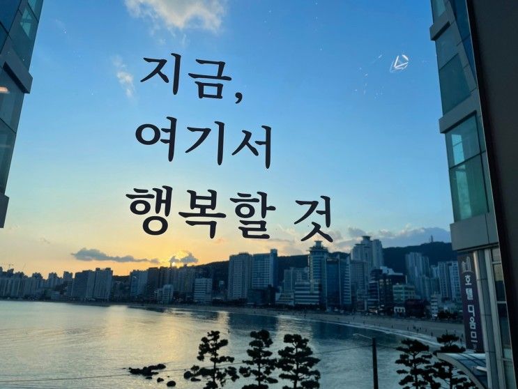 [광안리] 광안리해변 보이는 가성비짱 '디옴므호텔'