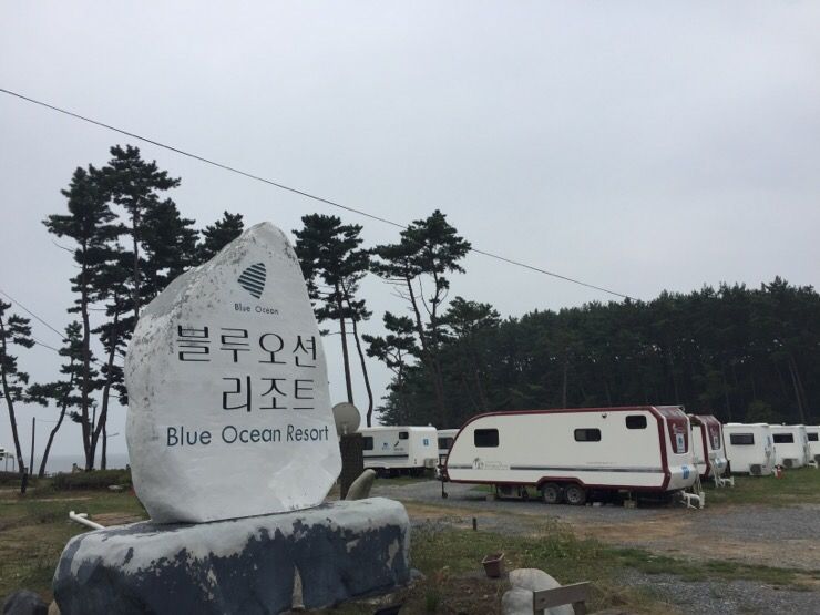 [국내여행]충남 태안 몽산포 홀리데이파크 카라반