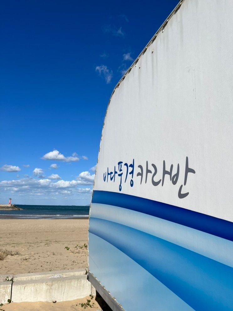 [충남/태안] 바다가 보이는 바다풍경카라반ㅣ내돈내산