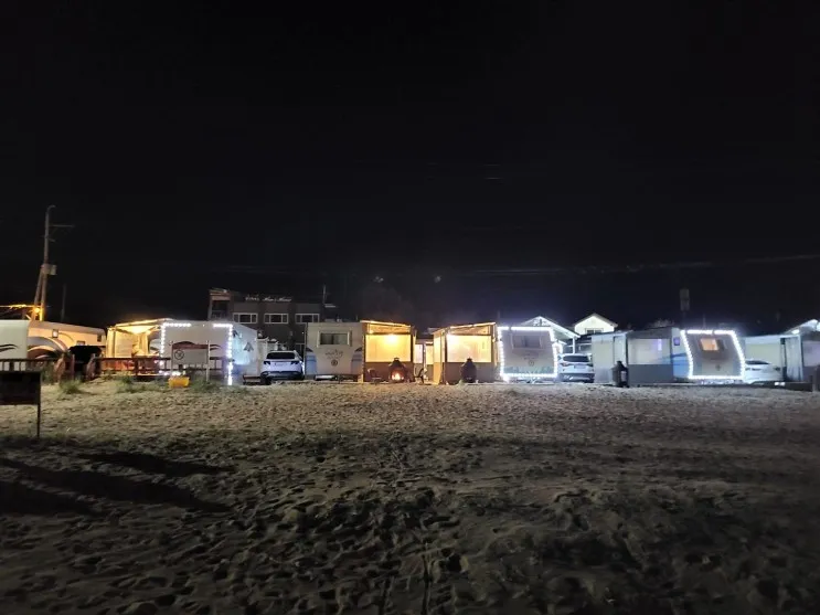태안 여행 바다풍경카라반펜션 1박 2일 카라반 즐기기