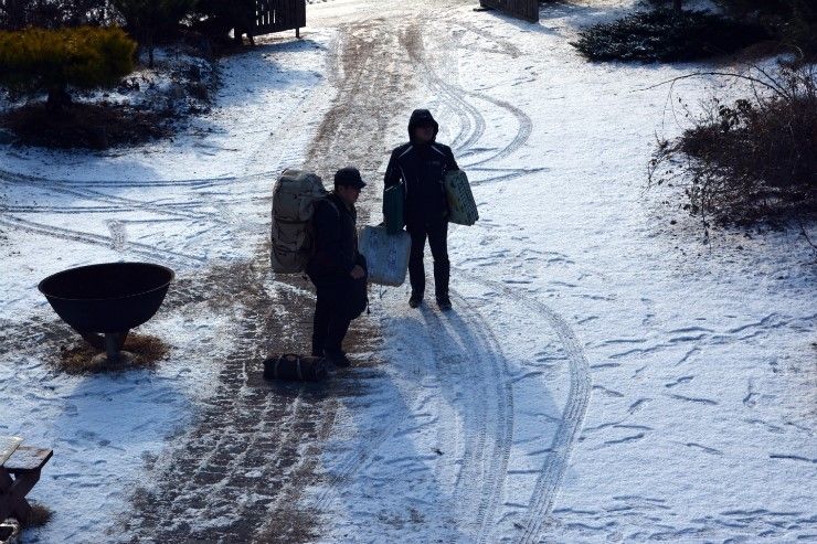 공주 계룡산 작은쉼터 팬션 신년모임