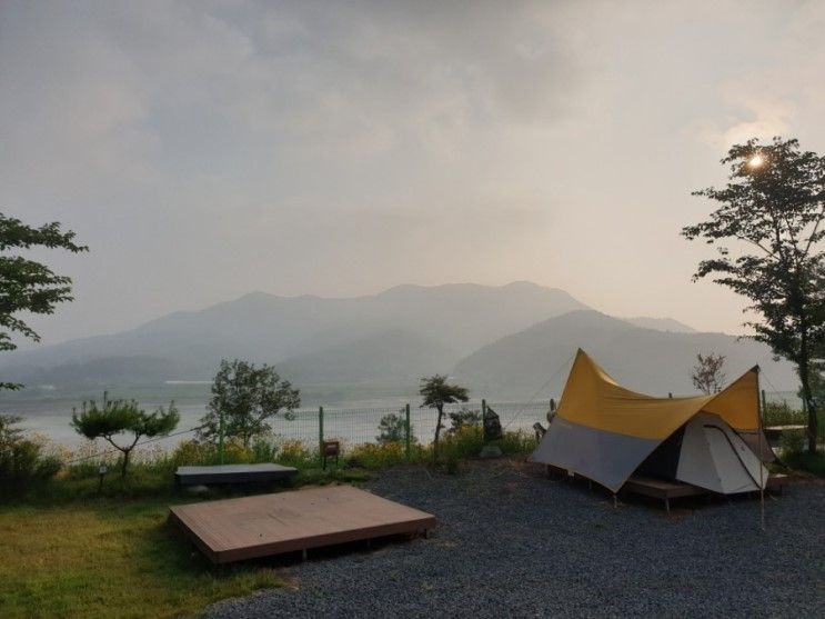 충남 부여 진달래관광농원캠핑장