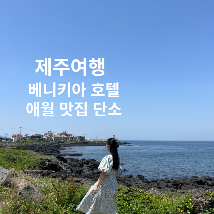 제주도 서쪽 코스 베니키아 호텔 제주 애월 단소