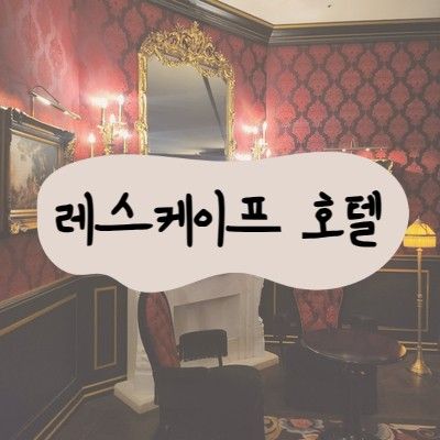 서울 애견동반 호캉스ㅣ레스케이프 호텔 강아지 동반룸...