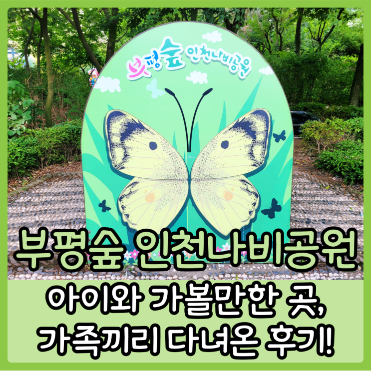 인천나비공원, 아기와 가볼만한곳 (직접 다녀온 후기)