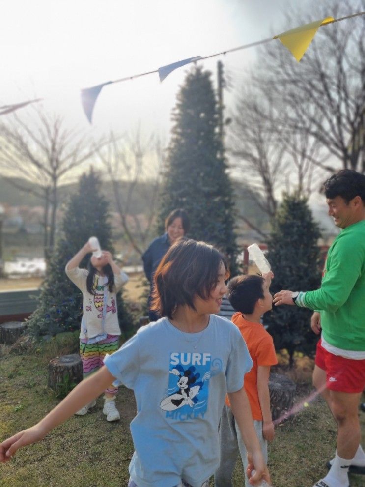 가평 글램핑 아이들과 함께한 숲속의정원 펜션글램핑1박2일 후기