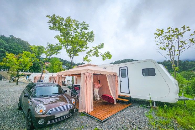 춘천 카라반 힐링브릿지에서 1박2일 춘천 여행 춘천 빠지