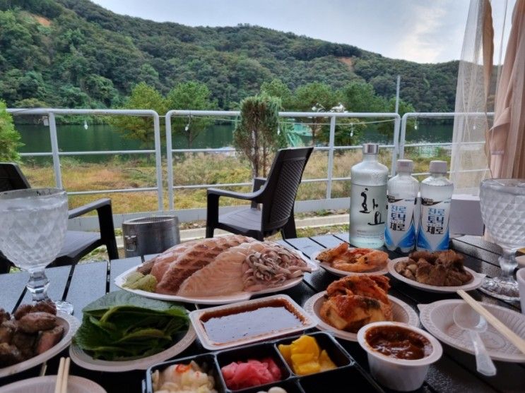 [가평여행] 스파를 즐길수 있는 힐링브릿지 카라반캠핑 후기