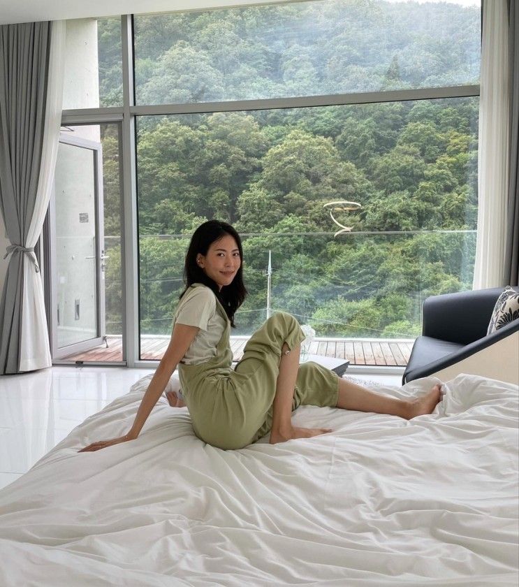 [가족여행] 엄마랑 아기랑 함께한 홍천 풀빌라 유리트리트