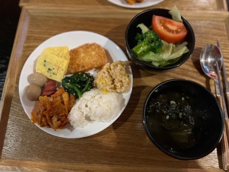 아이와 잠실 숙소 서울 비지니스 호텔 상주 조식맛있어!