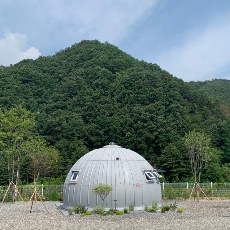 가평글램핑 돔아일랜드304 새로생긴 깨끗한 숙소