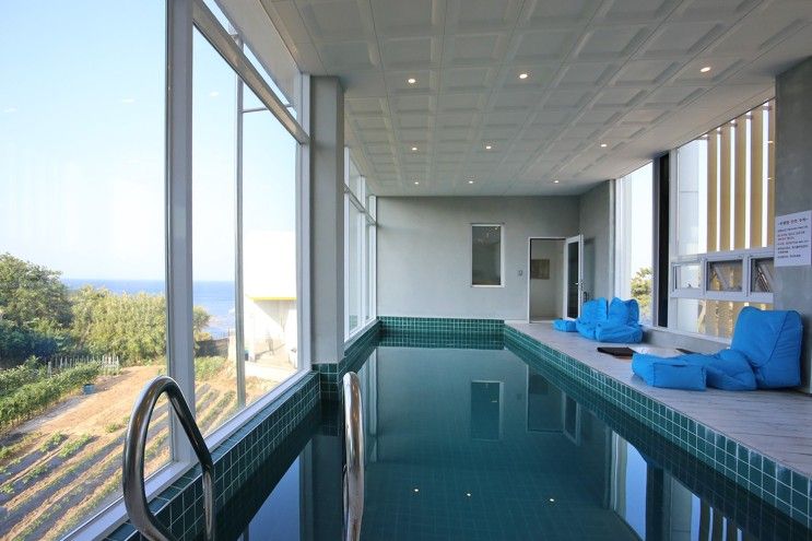 포항 펜션 빠쏘풀빌라 두가족 여름 휴가~