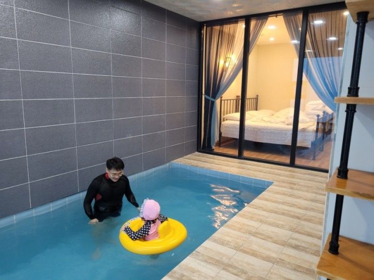 [포항 아이와 가볼만한 곳] 겨울 바캉스, 구룡포 빠쏘 풀빌라