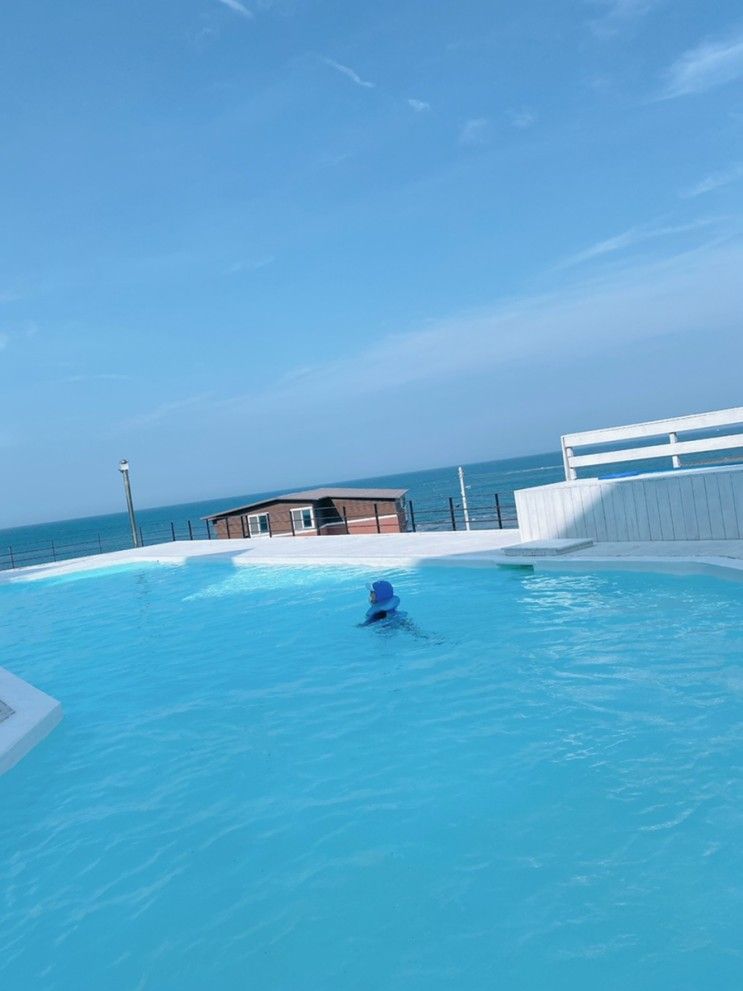 포항 수영장펜션 / 바다뷰 수영장맛집 '빠쏘풀빌라...