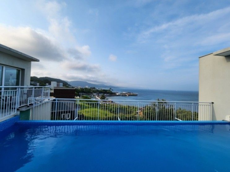 포항 가족여행 전객실 오션뷰 빠쏘풀빌라 쇼룸 후기