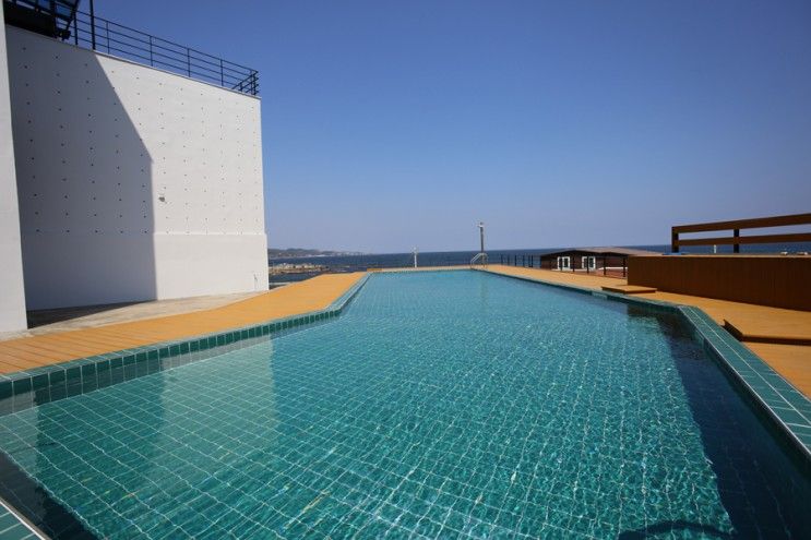 포항수영장펜션 수평선바다보며 물놀이 즐기기 좋은 빠쏘풀빌라