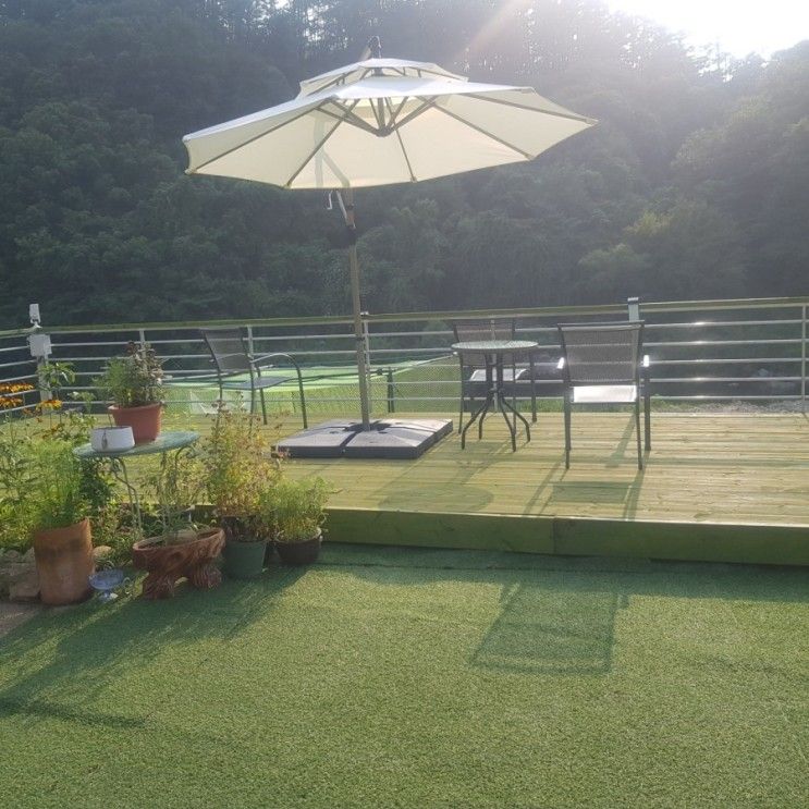 가평 계곡 독채 펜션 초록정원펜션 정원2