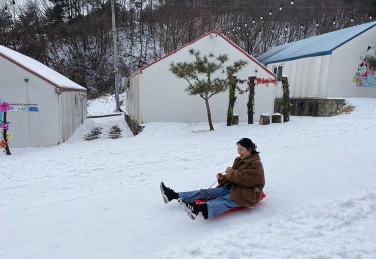 [포천 글램핑] GEO 키즈 글램핑 : 겨울 가족여행 숙소 후기...