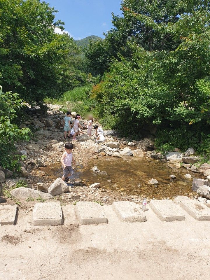 충남공주 동학사펜션 계룡산펜션 - 상신계곡펜션에서...