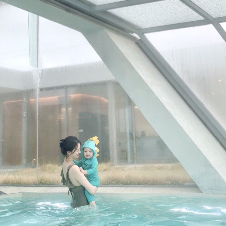 경주 독채 키즈풀빌라 : 실내... 아기와 가기 좋은 마레아(내돈내산)