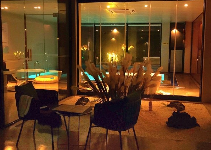 여행의 목적이 펜션이었어?"애림풀빌라펜션"